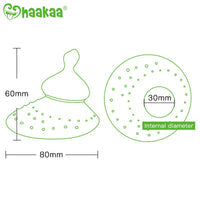 Haakaa Silicone Breastfeeding Nipple Shield with Orthodontic Nipple