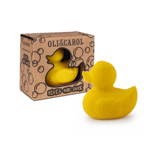 [Oli&Carol] Natural Rubber Teethers & Bath Toys: Elvis the duck
