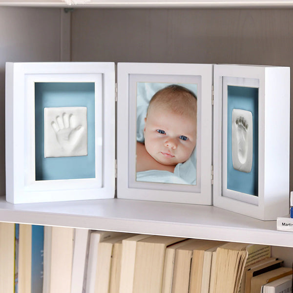 Pearhead Babyprints Deluxe Desktop Frame — White