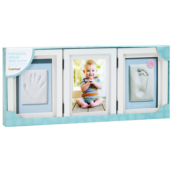 Pearhead Babyprints Deluxe Desktop Frame — White