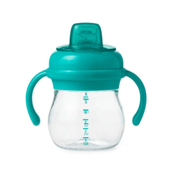OXO Tot Soft Spout Cup with Removable Handles - Teal