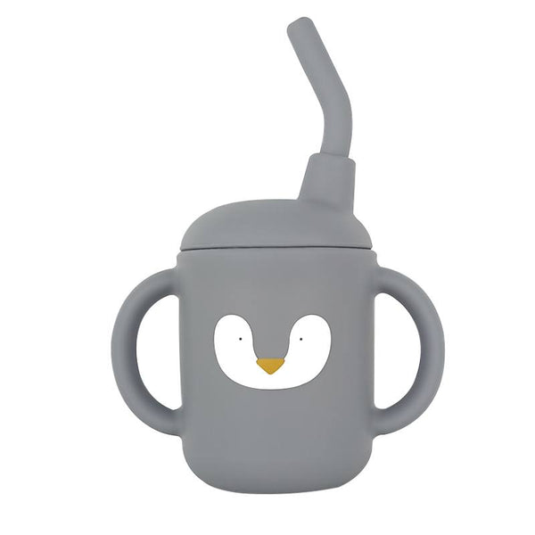 [Luna&Littles] Silicone Sippy Cup with Handle