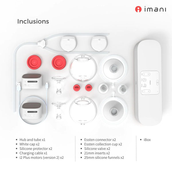 Imani iBox 2-in-1 Electrical Breastpump (Wearable + Hospital Grade)