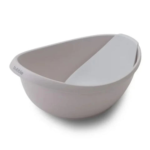 Bubble Cuddle Baby Bath with Bath Seat - Taupe