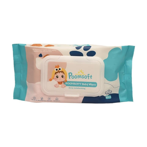 POOMSOFT Baby wipes (80ct)