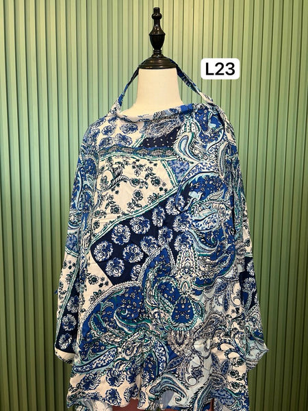 Rara Riri Nursing Cover - Large Size (with Adjustable Strap)