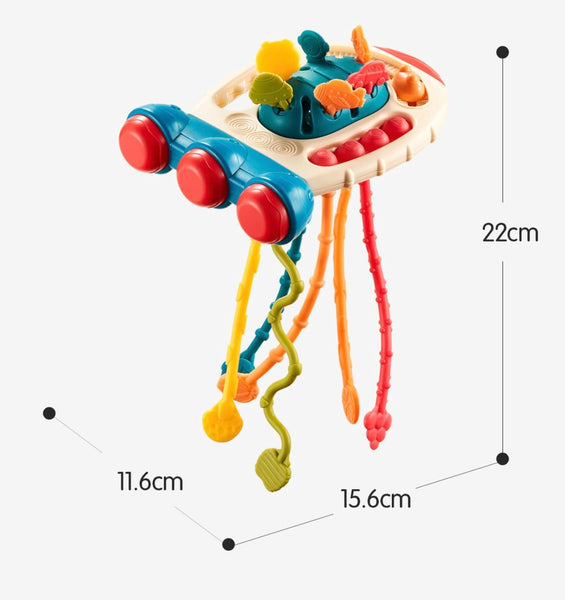 Baby Finger & Teether Toy - Rocket