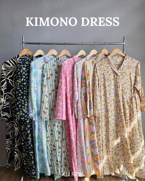 [KIJ.RTW] Kimono Dress (nursing friendly)