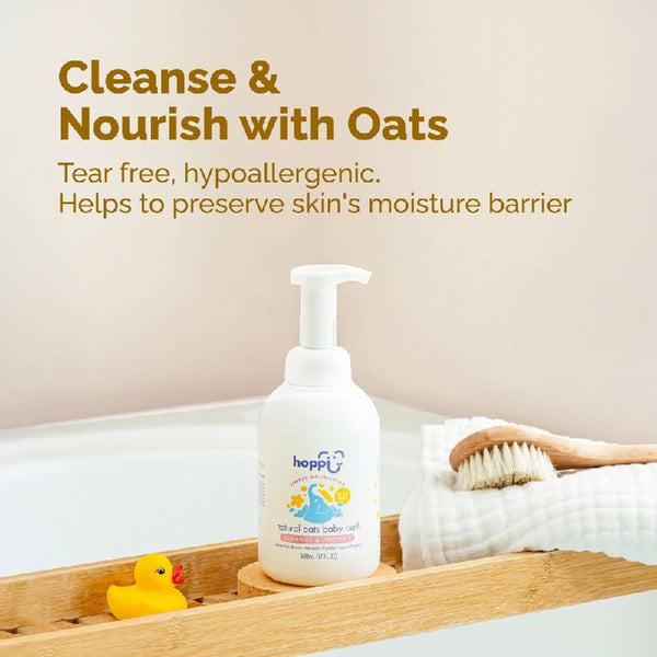 Hoppi Natural Oats Baby Bath 500ml