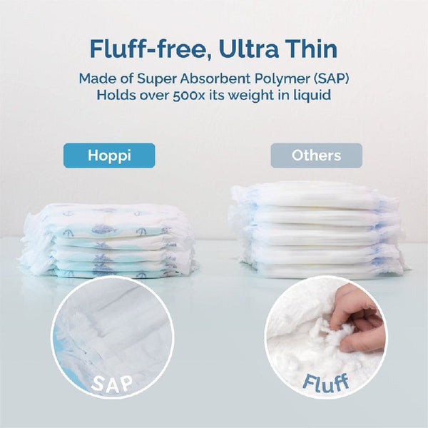 Hoppi AirDream Baby Diapers (Size NB/S/M)