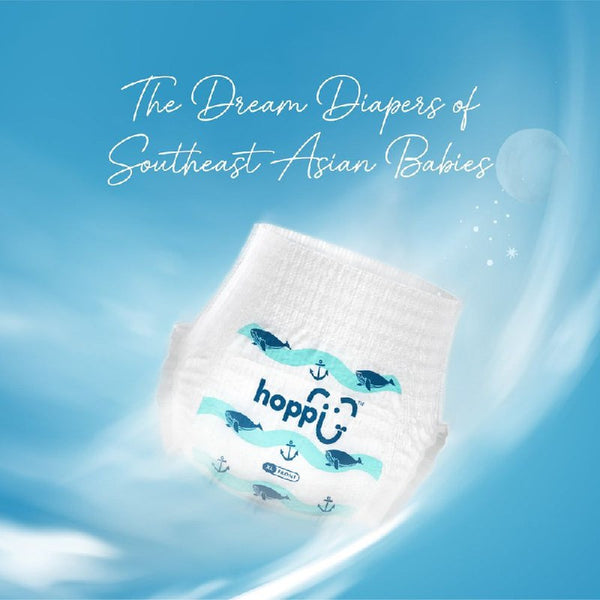 Hoppi AirDream Baby Diapers (Size NB/S/M)