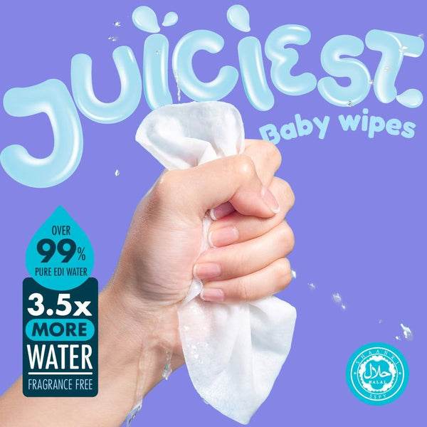 Hoppi Premium Wet Wipes (80 wipes x 3 packs)