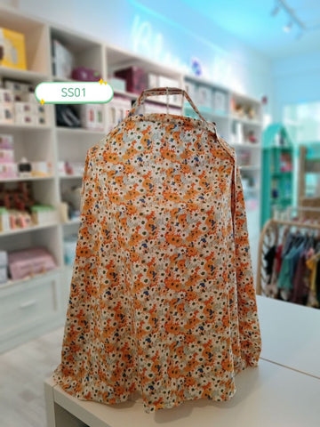 Rara Riri Nursing Cover - Standard Size (with Adjustable Strap)
