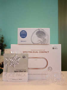 [Spectra] Dual Compact Double Breastpump