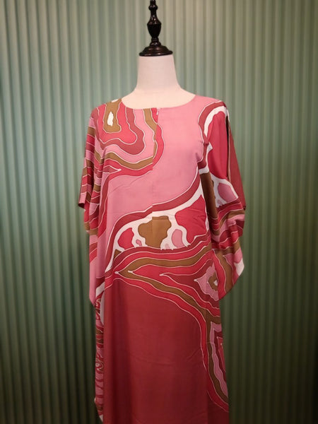 Batik Nursing Kaftan