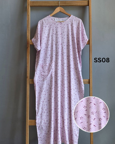 [KIJ.RTW] Short Sleeves Ruffles Kaftan