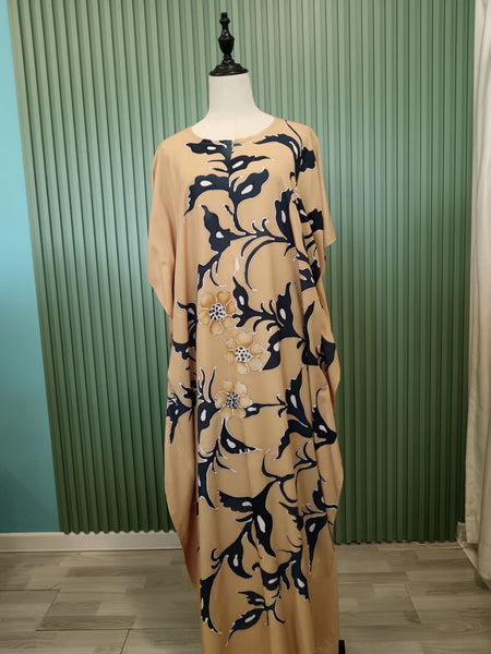 Batik Nursing Kaftan