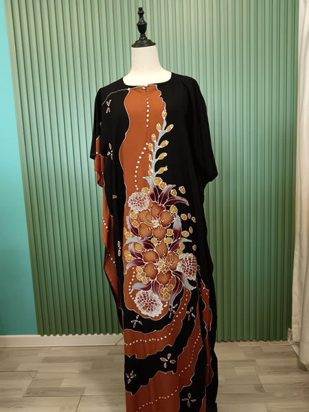 Batik Nursing Kaftan