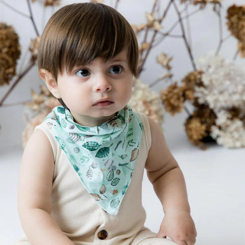 [Snuggle Hunny] Dribble Bandana Bib - Daintree