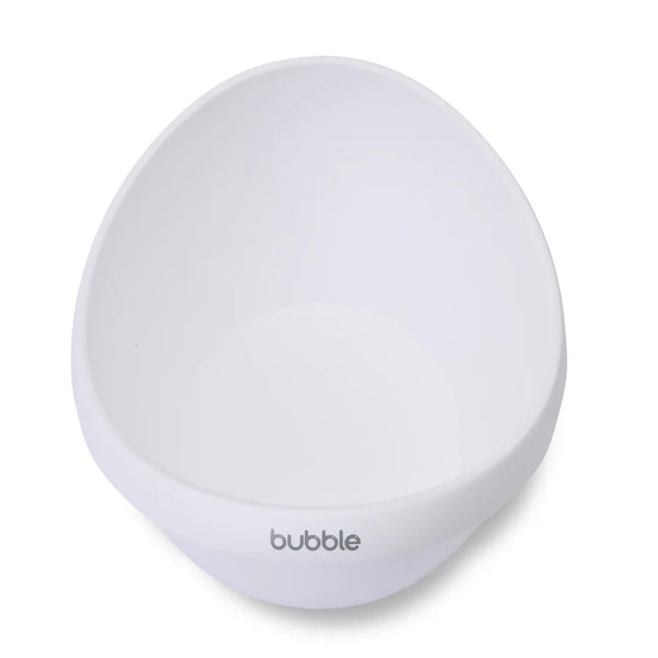 Bubble Cuddle Baby Bath with Bath Seat - White