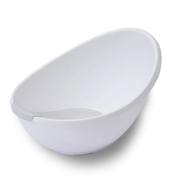 Bubble Cuddle Baby Bath with Bath Seat - White