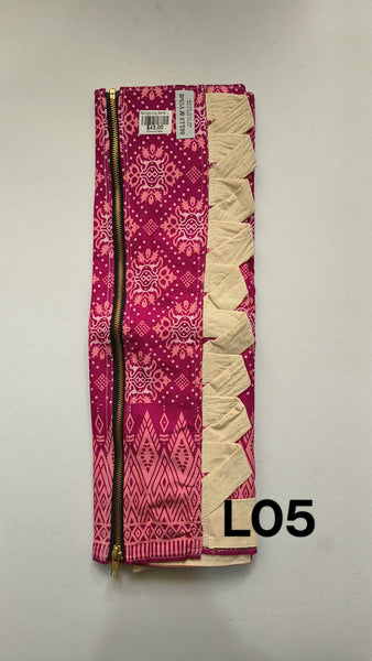Bengkung Batik Zip - Size L