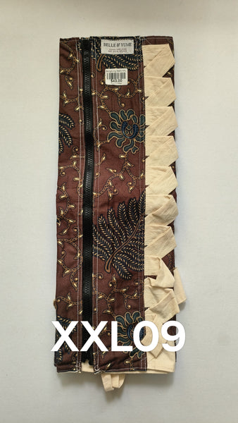 Bengkung Batik Zip - Size XXL