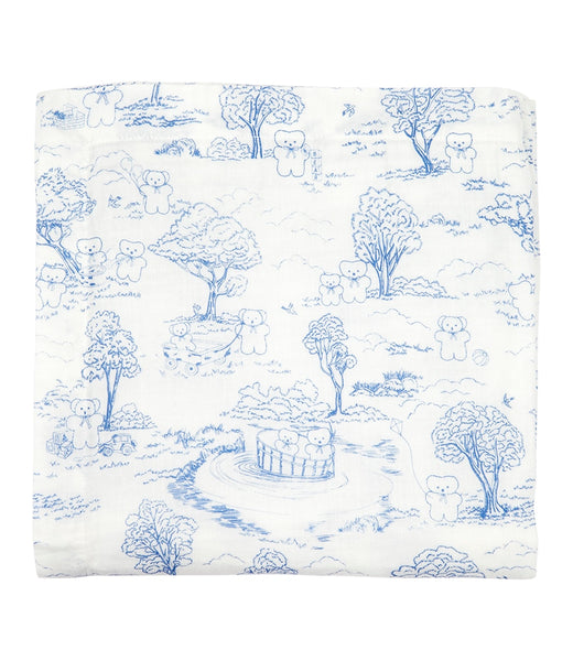 FLATOUTbear Wrap - Muslin Blue