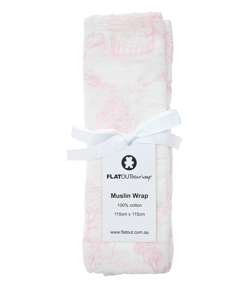 FLATOUTbear Wrap - Muslin Rosie