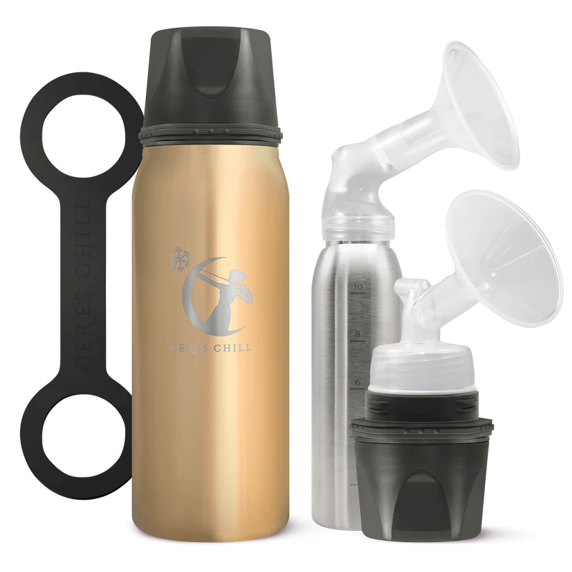[Ceres] Breastmilk Chiller Basic Set — Gold (Special Edition)