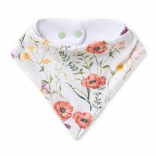 [Snuggle Hunny] Dribble Bandana Bib - Meadow