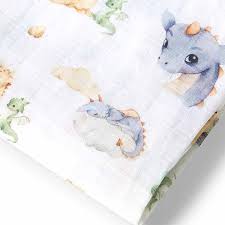 [Snuggle Hunny] Organic Muslin Wrap - Dragon