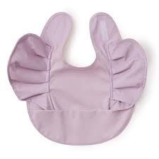 [Snuggle Hunny] Snuggle Bib - Frill Lavender