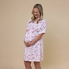 Organic Maternity Gown - Camille