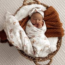 [Snuggle Hunny] Organic Muslin Wrap - Butterfly