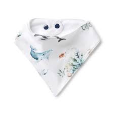 [Snuggle Hunny] Dribble Bandana Bib - Ocean