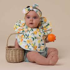 [Snuggle Hunny] Snuggle Bib - Citrus Squeeze