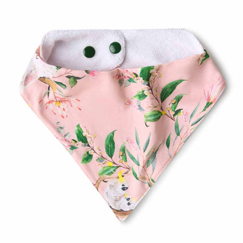 [Snuggle Hunny] Dribble Bandana Bib - Cockatoo