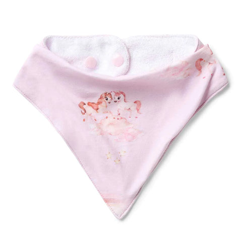 [Snuggle Hunny] Dribble Bandana Bib — Unicorn