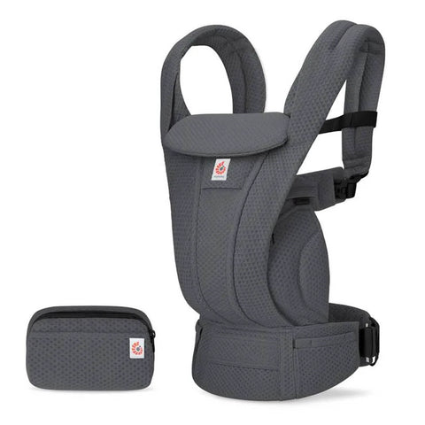 [Ergobaby] Omni Deluxe Carrier Mesh - Graphite Grey