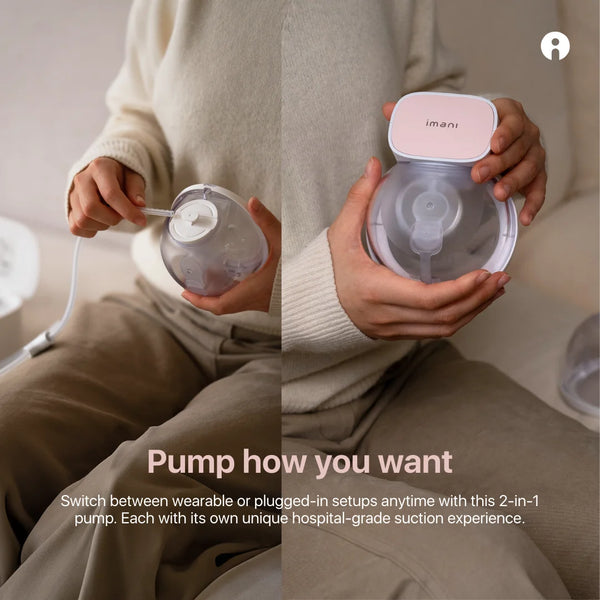 Imani iBox Pro 2-in-1 Electric & Handsfree Breastpump (i2plus pro)