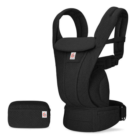 [Ergobaby] Omni Deluxe Carrier Mesh - Onyx Black