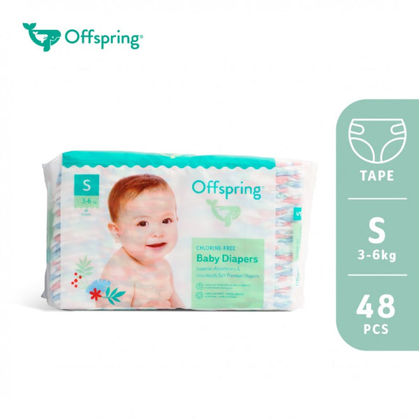 Offspring Fashion Tape Diapers Size S