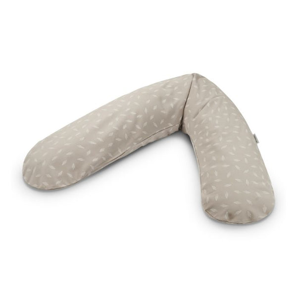 Theraline The Original Maternity and Nursing Pillow - Dancing Leaves Taupe