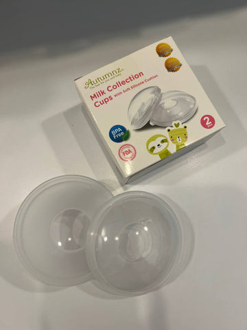 AUTUMNZ Milk Collection Cups *With Soft Silicone Cushion* (2 pcs / Pack)