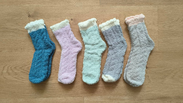 Fluffy Pantang / Postpartum Socks