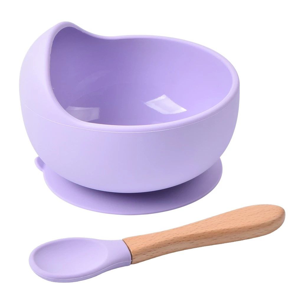 Silicone Bowl and Spoon Set