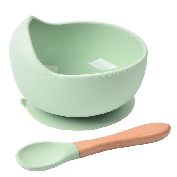 Silicone Bowl and Spoon Set