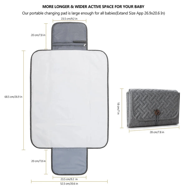 Portable Waterproof Diaper Changing Mat