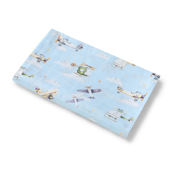 [Snuggle Hunny] Organic Muslin Wrap — Taking Flight